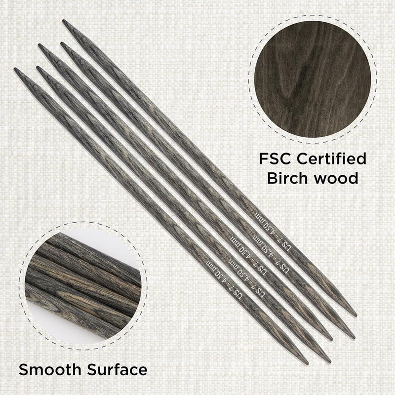 KnitPro Dreamz Double Pointed Needles 5" (12.5cm) | US Size 7 (4.5mm) - Image 1